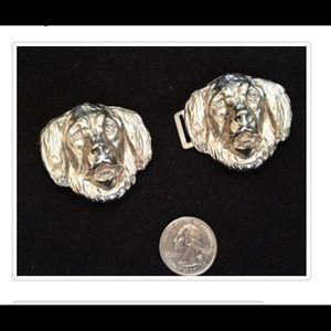 Vintage dog belt buckle 🐶 Dog lover gift ❤️unique belt buckles dogs